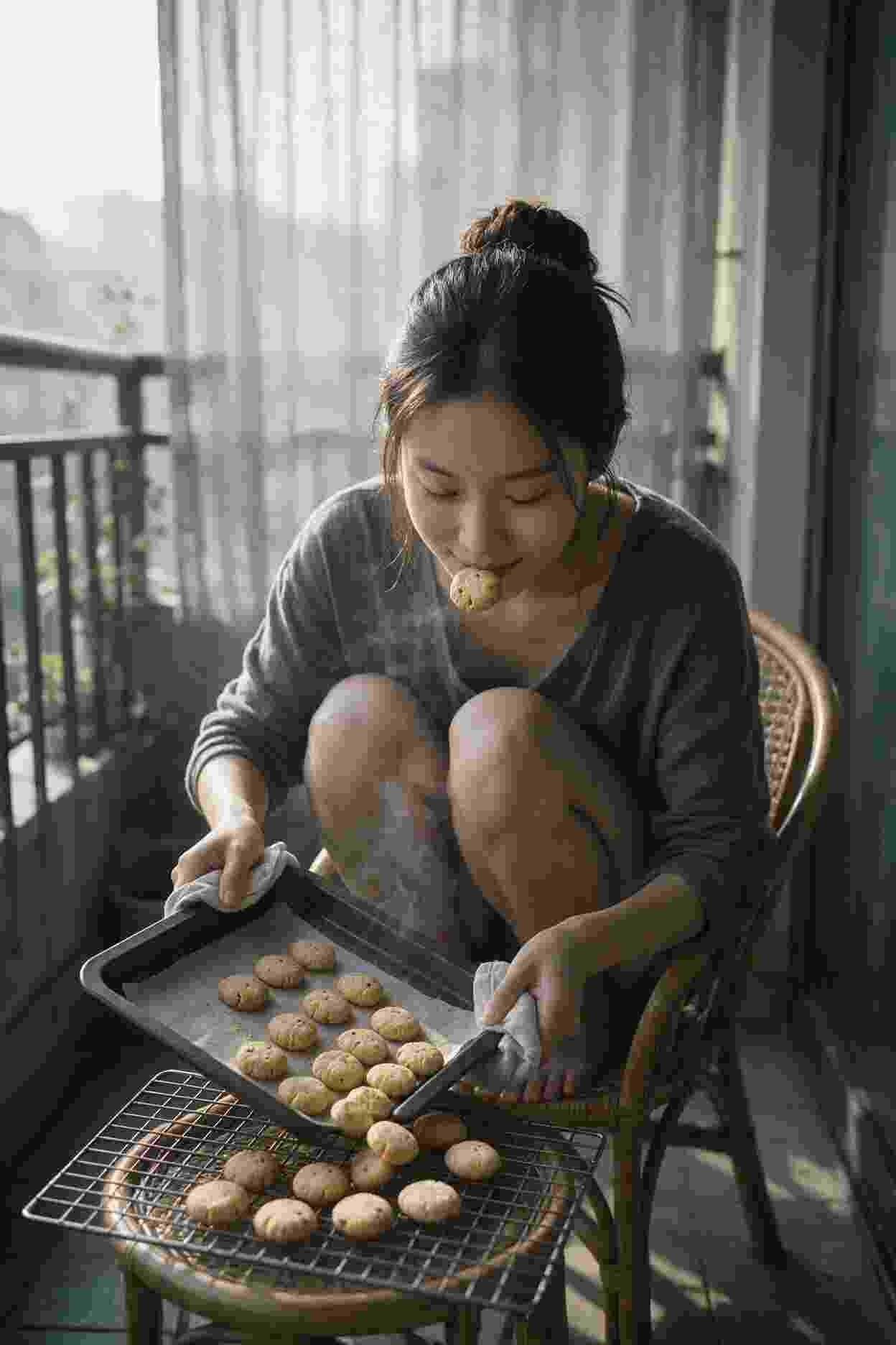 雨中漫步